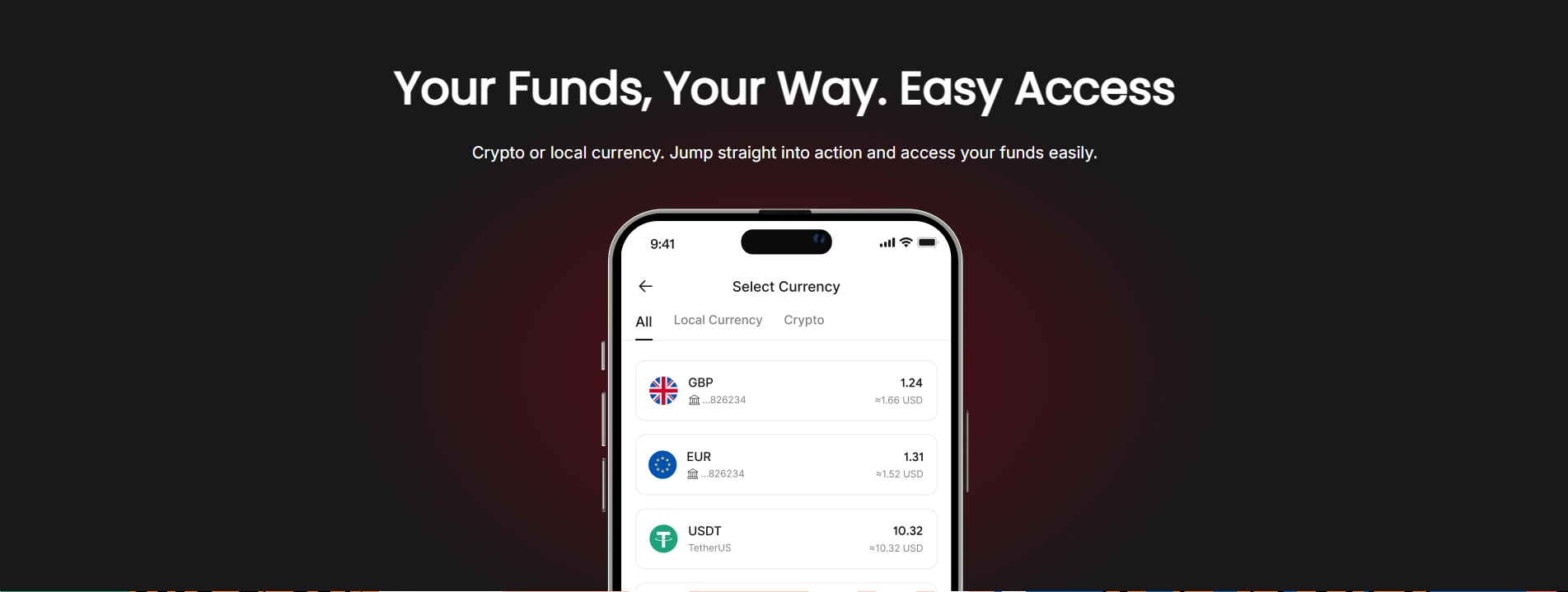 redotpay-multi-currency-wallet-sample